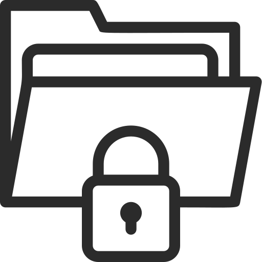 Icone confidentialité